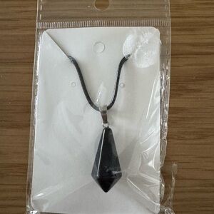 Howie Creations Black Pendant Necklace - NWOT